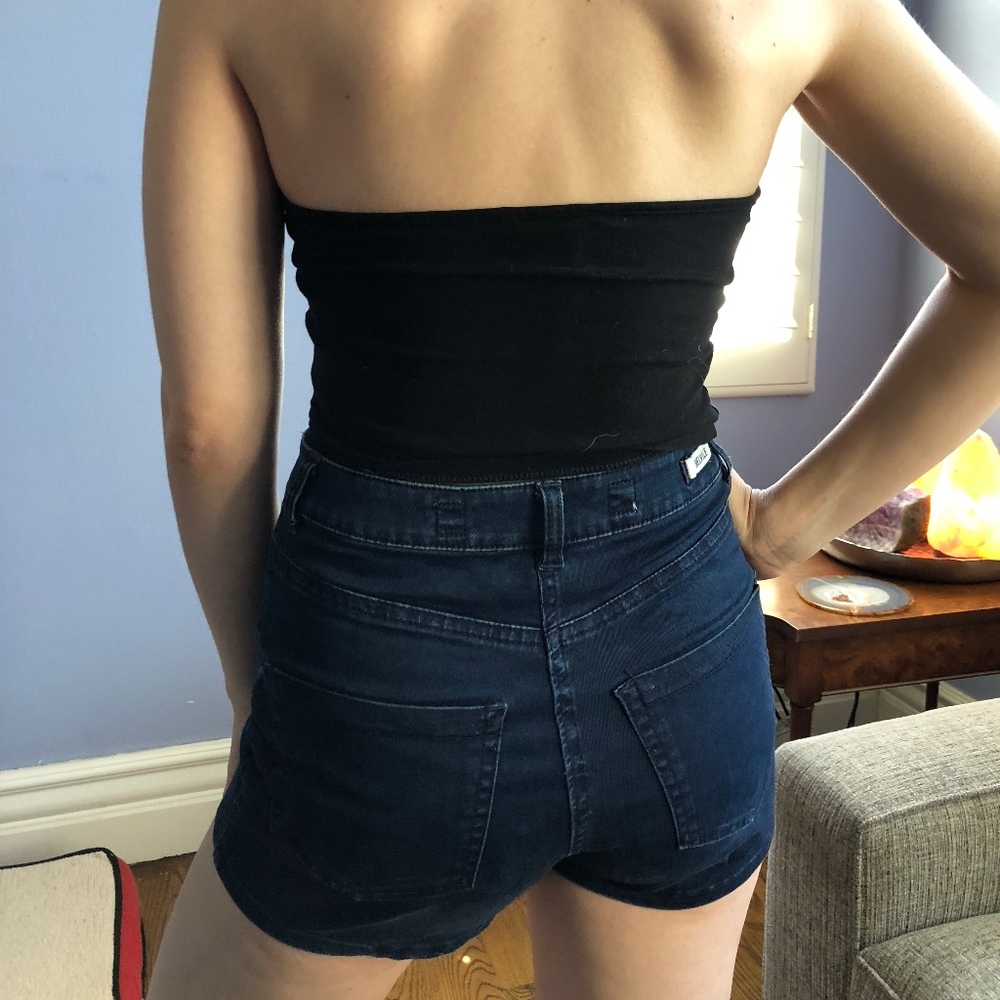 Brandy Melville High Waisted Jean Shorts